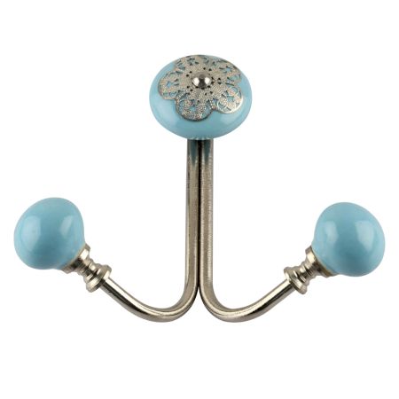 Turquoise Strewn Flat Wired Hooks Online
